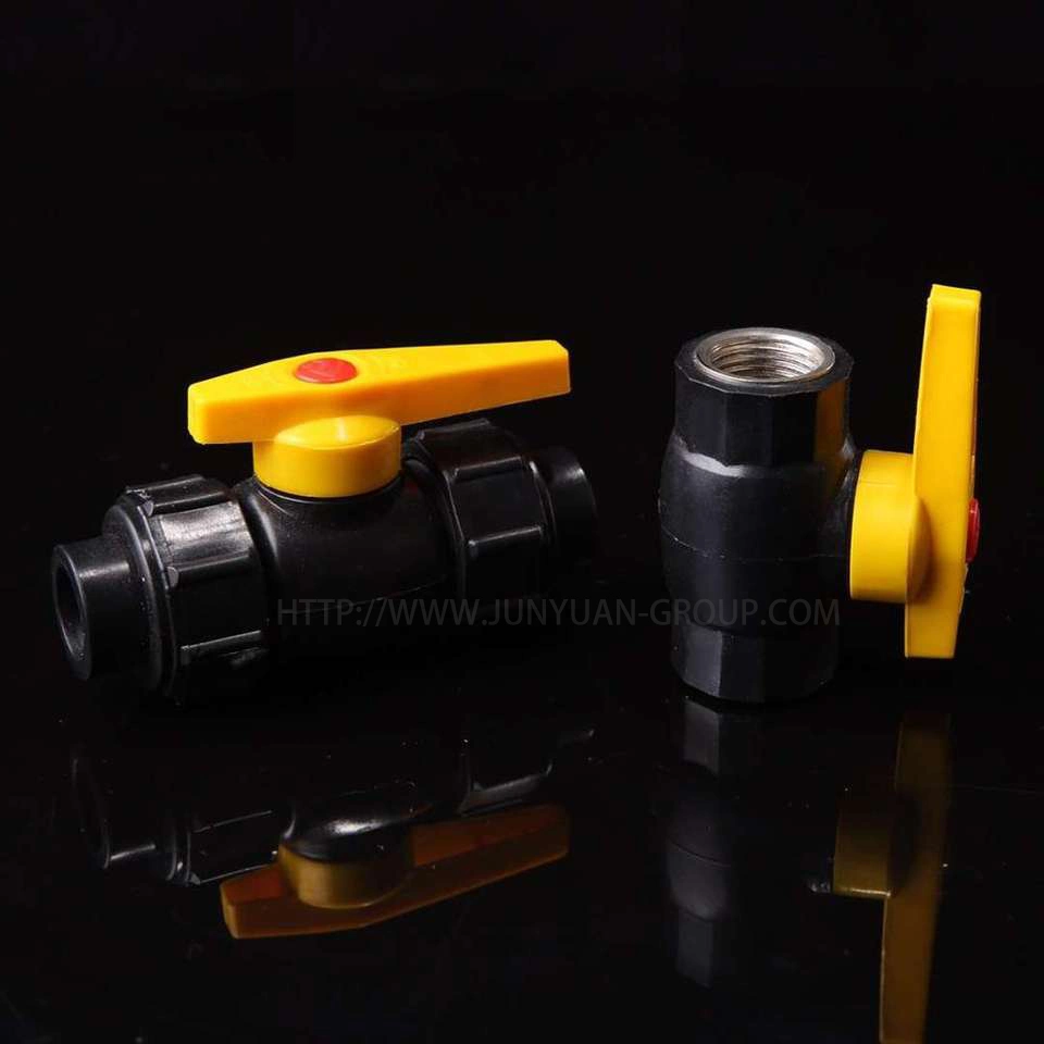 20mm Plastic Pipe Welding PPR Brass Angle Union Ball Valve for Water Pipe and Plumbing