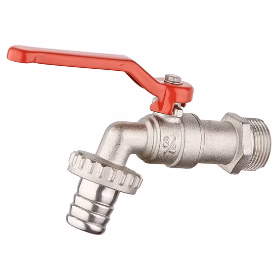 3/4-дюймовый латунный садовый кран с насадкой для воды для стиральной машины