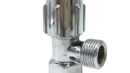 Четверть поворотный запорный клапан из цинкового сплава для раковины, ванной комнаты, туалета, кухни, душа, сантехники