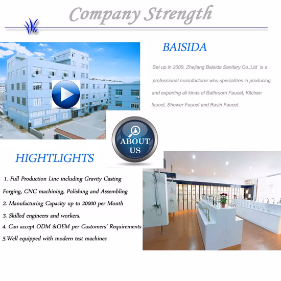 Латунный смеситель для душа/ванны, одобренный водяным знаком, настенный